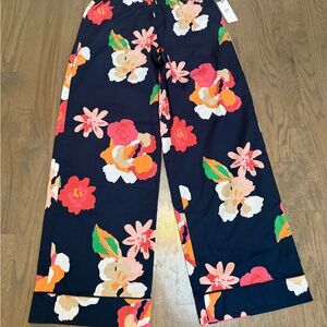Southern Tide Wide Leg Pants in Pink and Blue